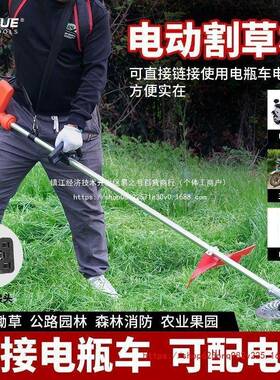 迈除越电动草机48V割60V72TGSV打草机电动割草机园林剪草机直草坪