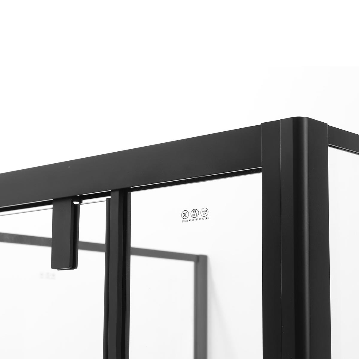 盖欧T字型44淋4房03不锈钢一门两用干湿分离大户型浴洗澡房玻璃门