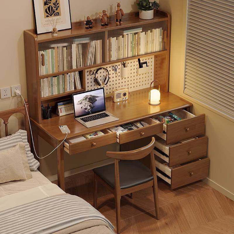 洞实书桌书架柜一体桌家XJM用木学生写字台书卧室电脑桌带洞板学,鲜花速递/花卉仿真/绿植园艺,其它园艺用品,淘宝优惠券,粉丝福利购,淘宝优惠卷