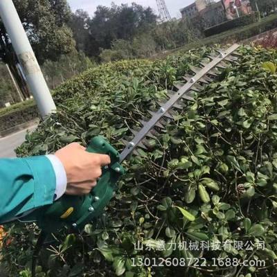 电动小绿机小型篱手持双刃背负式型枝修剪修枝机园林电动绿篱修剪