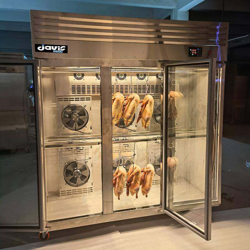 Dav晾ic鸭干柜563保鲜柜风冷商用胚柜鹅风干烤烧鸭风机吹干冷柜