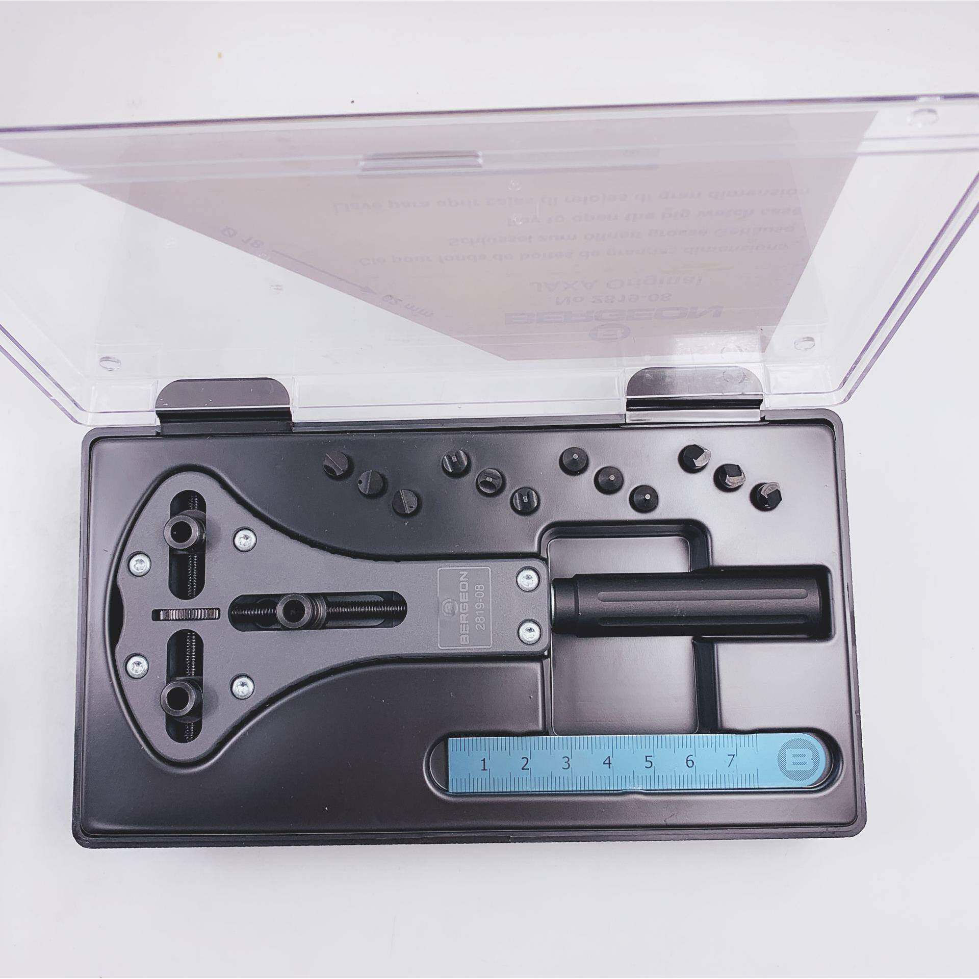 R修表工具瑞BEGE底ON2819士NBF-08开表器三脚表开开盖器旋后盖