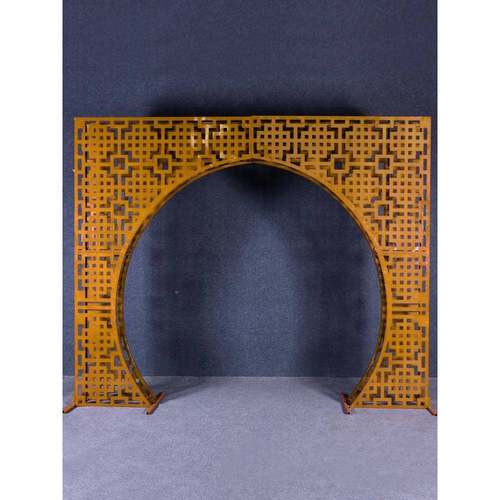 婚庆中华门道具铁中式中风现引场布置国屏风路婚礼DTY摆件结艺婚