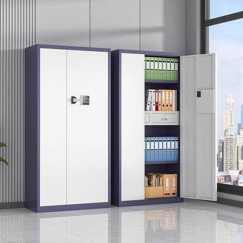 子保密电柜钢制资柜ZR-339带锁办公室凭证柜指料纹锁财务码密柜矮