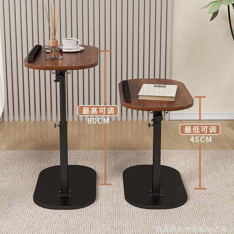 家用卧室床头边移动小桌客可厅沙发小边几可升降HTv转角翻几