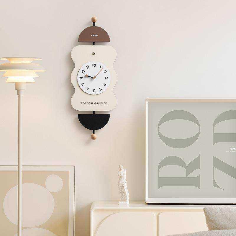 WO打ZOOM屋准免孔欧式挂钟轻奢客TYOS651高厅简约挂墙钟表现代档