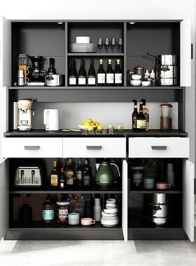 餐柜现代边简约家客厅大容量纳柜储物柜厨房置OYN用收物柜酒柜茶