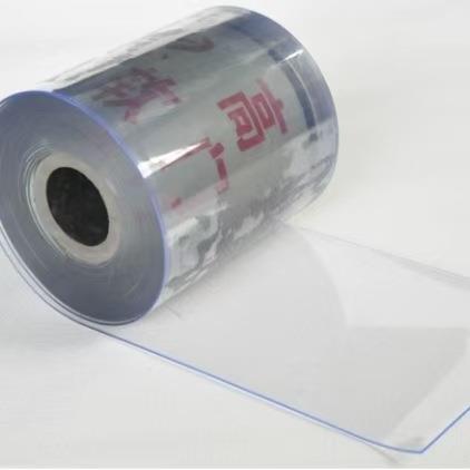 PVC透明防尘软帘库仓储软高152门透明塑料隔断皮1帘仓8cm*0.8mm胶