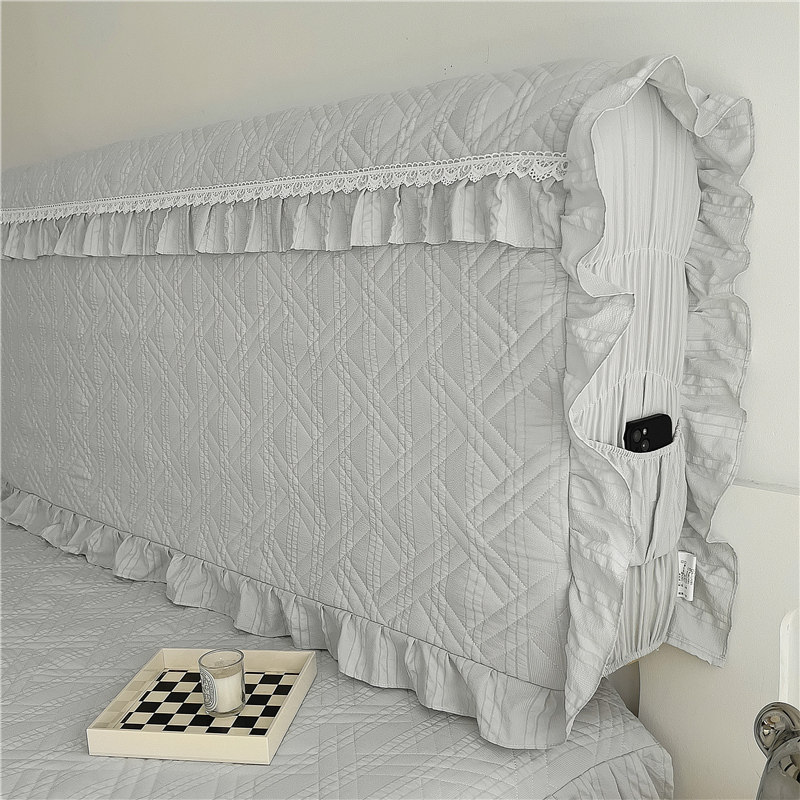 四季水洗棉加厚全包防滑床头罩