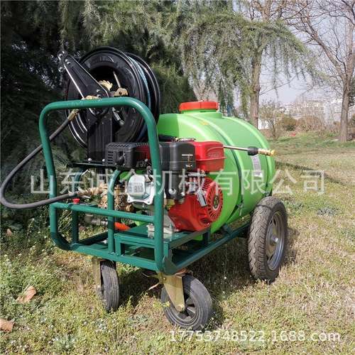 300推式式高升压清洗机家用移动自动卷车管洗车CQ-160机诚企机械