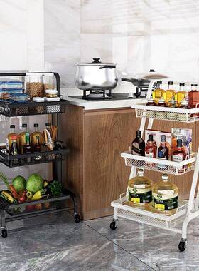 新款可调节平行量梯形三五金架HCSP4494置物黑色佐料架推层车大价