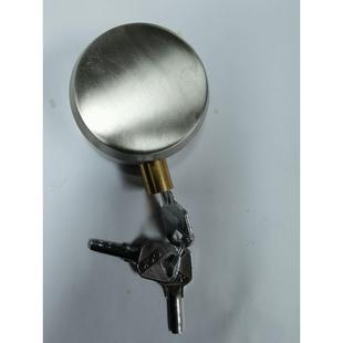 340全不锈钢冰球挂锁全库锁芯包梁锁铜防剪防锯集装箱门仓带底座