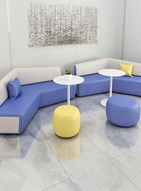 公司厅MLBG039大写字楼售楼处创意异形办室休息区简接约休闲待公