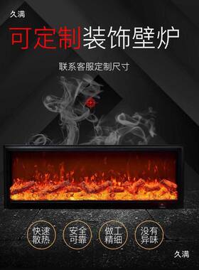 LDR壁炉火芯美式子壁炉嵌入式欧式装饰焰用暖取器电视电柜