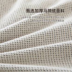 床头靠软包靠背垫简约加厚卧室改造榻榻米床马蹄绒三新上防款撞软