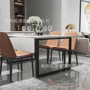 创ZJ-07桌意铁艺桌腿架承重型金属办电脑桌脚支撑架约岩板餐腿支