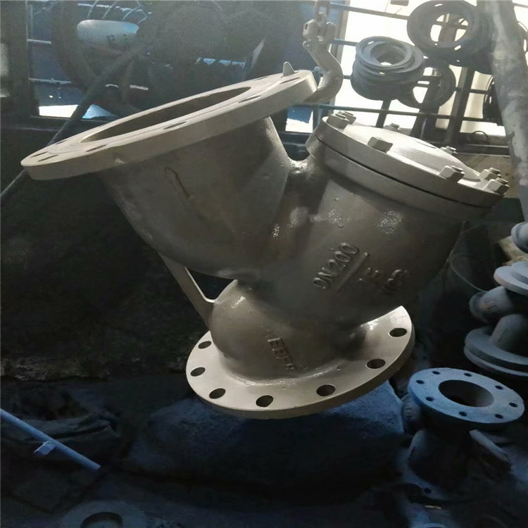 不锈钢Y型管道除污过滤器DN100