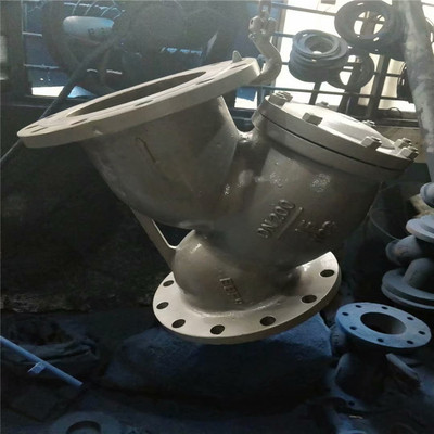 不锈钢Y型管道除污过滤器DN100