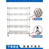 车双电商拣货车仓库分拣带轮配货车工检具车快递拉923货仓面库分