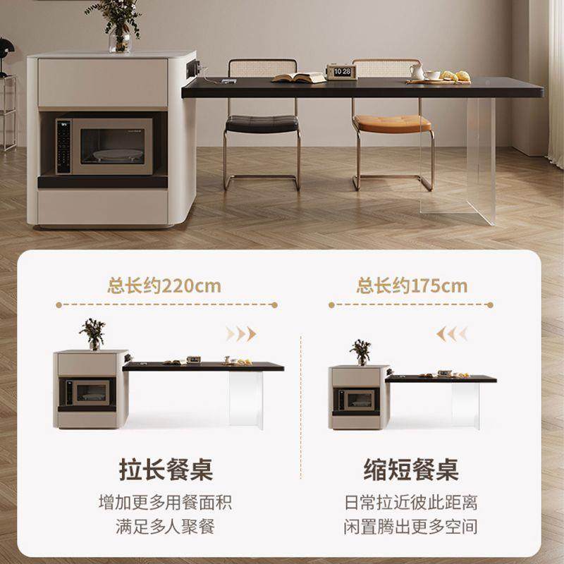 岛台VLS餐户桌一体台可伸家缩岩板奶油风实木用小型岩板岛餐桌,鲜花速递/花卉仿真/绿植园艺,其它园艺用品,淘宝优惠券,粉丝福利购,淘宝优惠卷