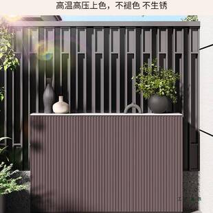 庭院铝合金储物户外花格栅门杂防雨防晒柜收纳柜园985阳台全铝物