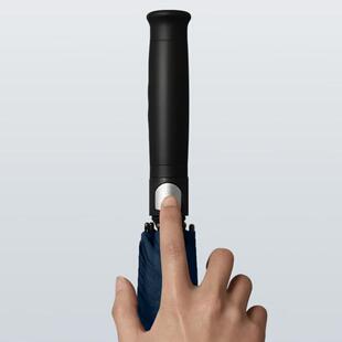 美度超大三人雨男伞柄自动士商务雨伞抗暴风加大防风伞长M1M1153