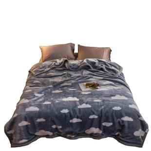 双毯层拉毯舍尔毯小被子加厚冬季珊瑚绒床单毛安娜拉舍子保暖盖法