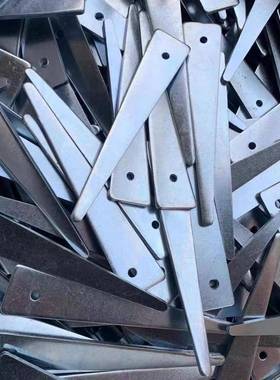 方柱扣销子铁片梁固件加固件紧配件销板KNV夹销具销片三角销片斜