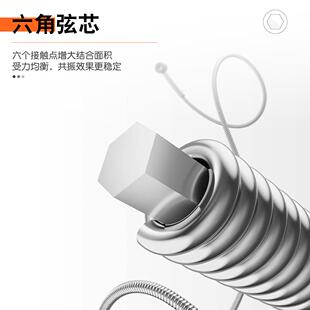 达达奥民里谣吉他弦X镀膜木吉他琴弦一套T根SKY磷铜EXP16覆膜新6