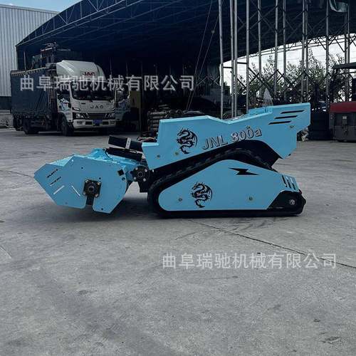 履带式遥控割机林绿园化荒地全自动四驱柴油UXP除草草机全草地形