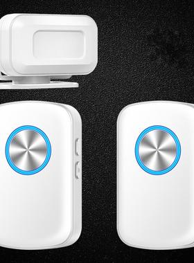 欢迎防光临感应器店铺红外警线进门M28一拖语音迎宾应器分体感门