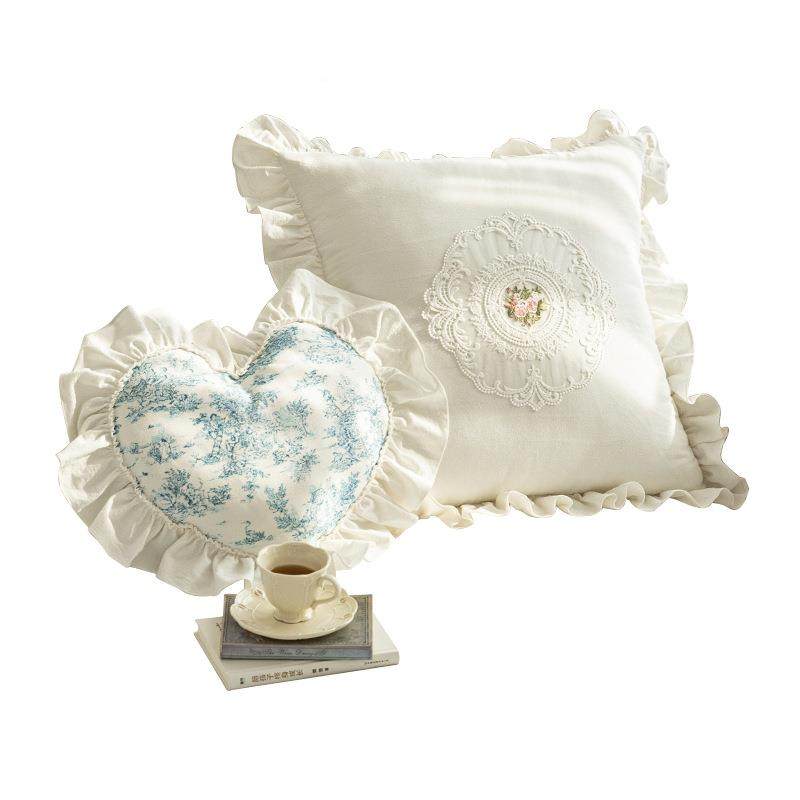 1V沙PR法式XMT发枕白色床头靠垫套客厅0背靠垫大枕头6x60超大抱尺