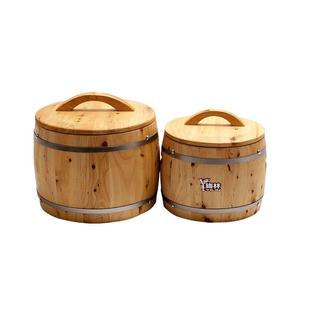 5V7实木Z桶50斤装 密封KCQ防潮100斤米储米箱家用面桶斤米缸2030