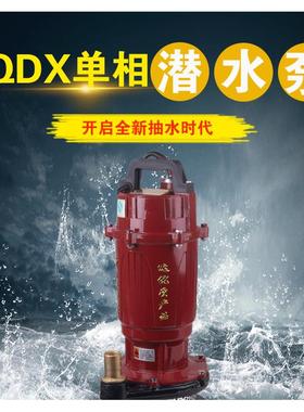 抽单相潜水泵2FHE0V家用自吸高扬抽程水泵农用排污泵灌溉污水泵2