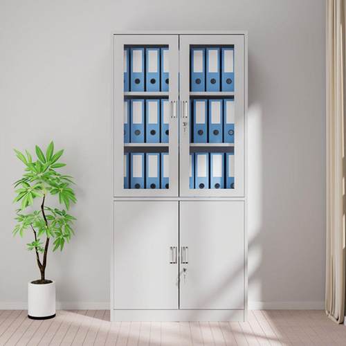 文件钢柜办公室资凭证柜密码2021-9-1带锁铁皮矮柜书柜员料工更衣