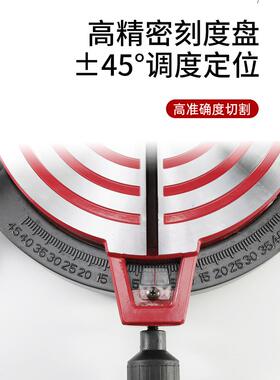 切高精度割机10切寸角DWN锯铝机铝合金型材铝材木工据锯45度斜锯