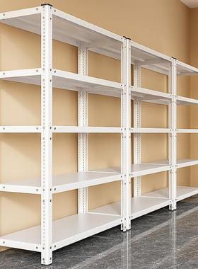 仓储货架厨仓家用置架落地多层房库储物架超市展FZX示架物角钢铁