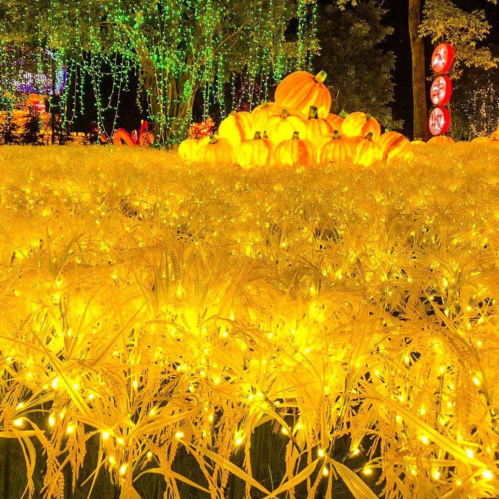 铜地插水稻灯景观丝灯接电款RCB程工亮化新款发院光装饰水稻灯庭