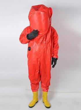 体厚民政救灾一级化学防护服300Pa全封闭连工YRM作加阻燃保服护服