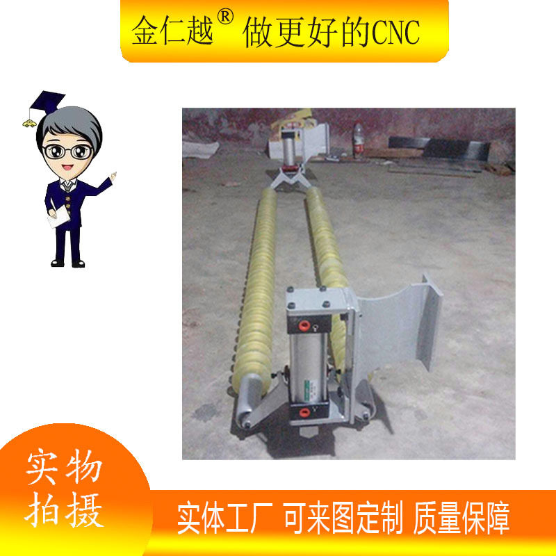 数控雕刻机气动控制压轮压辊压板器固定板胶辊子cnc机械配件CNC图片