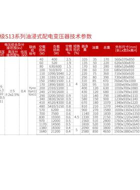 10kvS13三相油S13（铝浸3式电力变压器大型11250/35/200/60/800kv