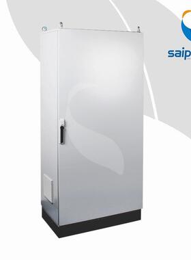 仿威图柜冷轧钢板电设气套动力柜九控折拼接配KP160604电成柜备照