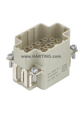 HARTIG浩710Han亭55cDDDM-09160552001N公芯55针插芯连接器6B