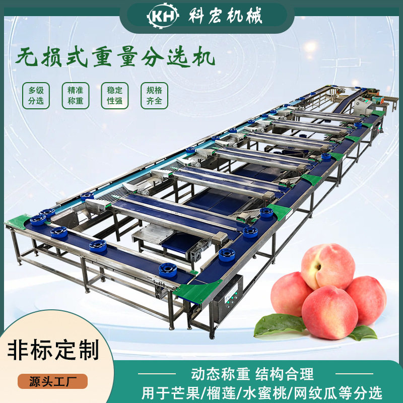 无损式水果智能重量分选机