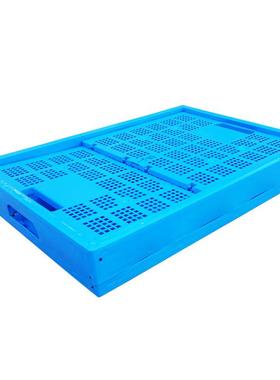 大型折293叠周转筐80050*500结实耐用折*叠运加输箱8周转折叠箱筐