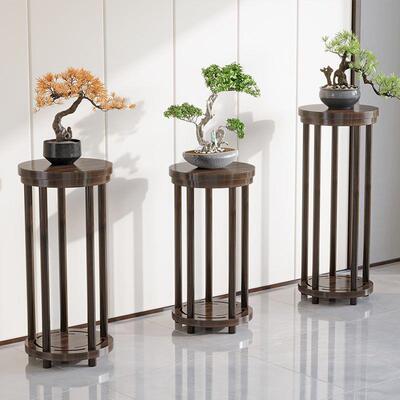 花架台物简架LSI室内装饰客厅置约花盆架子落地式博古多层绿萝花