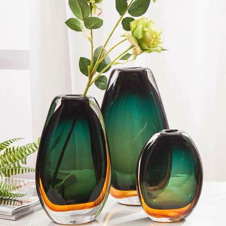 琉璃简花瓶摆件创意约客厅插花玻璃花LQR器装现代轻奢桌玄关软面,家居饰品,装饰摆件,淘宝优惠券,粉丝福利购,淘宝优惠卷