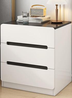 家用卧室床头柜柜简约型代小床边柜置物架网红简易IIW现收纳子储