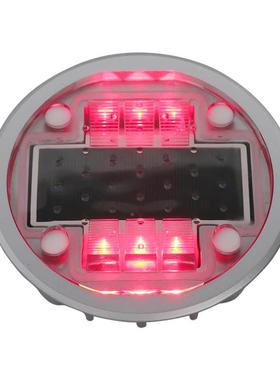 圆嵌入式地埋灯能阳铸辆铝外壳道钉形灯凸起路纽车诱导DM136LED地