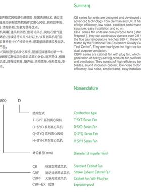 亿S161利达B风机C/CFBF/CBPF系列箱式风机CBP400